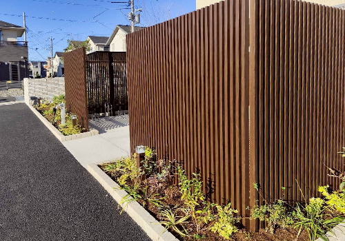 きれいなフェンス